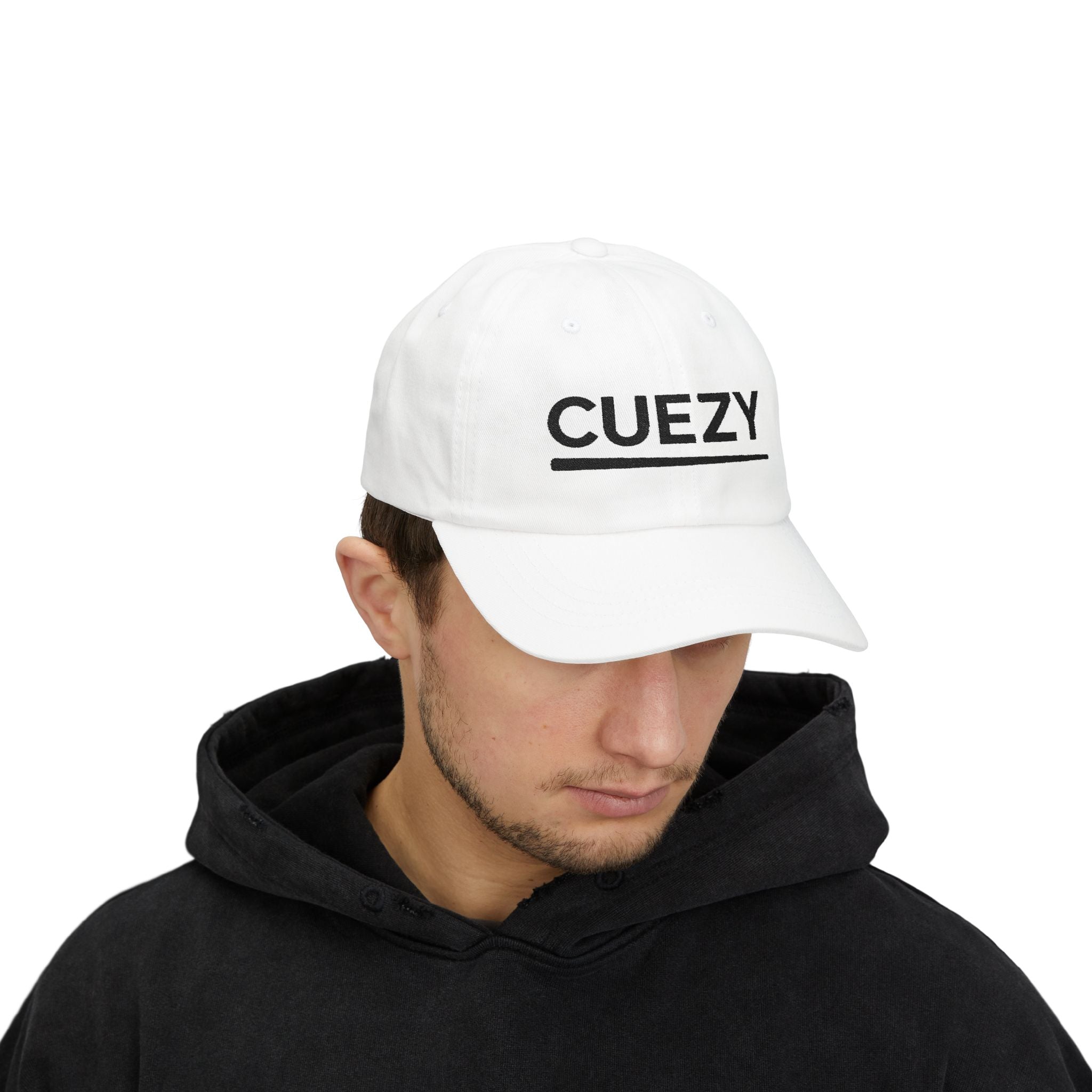 Cuezy Logo Dad Hat – Premium Adjustable Pool & Billiards Cap