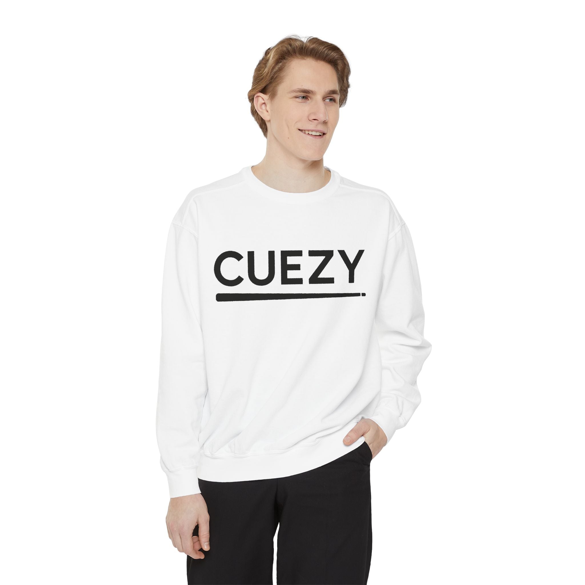 Cuezy Logo Sweatshirt – Premium Unisex Pool & Billiards Apparel