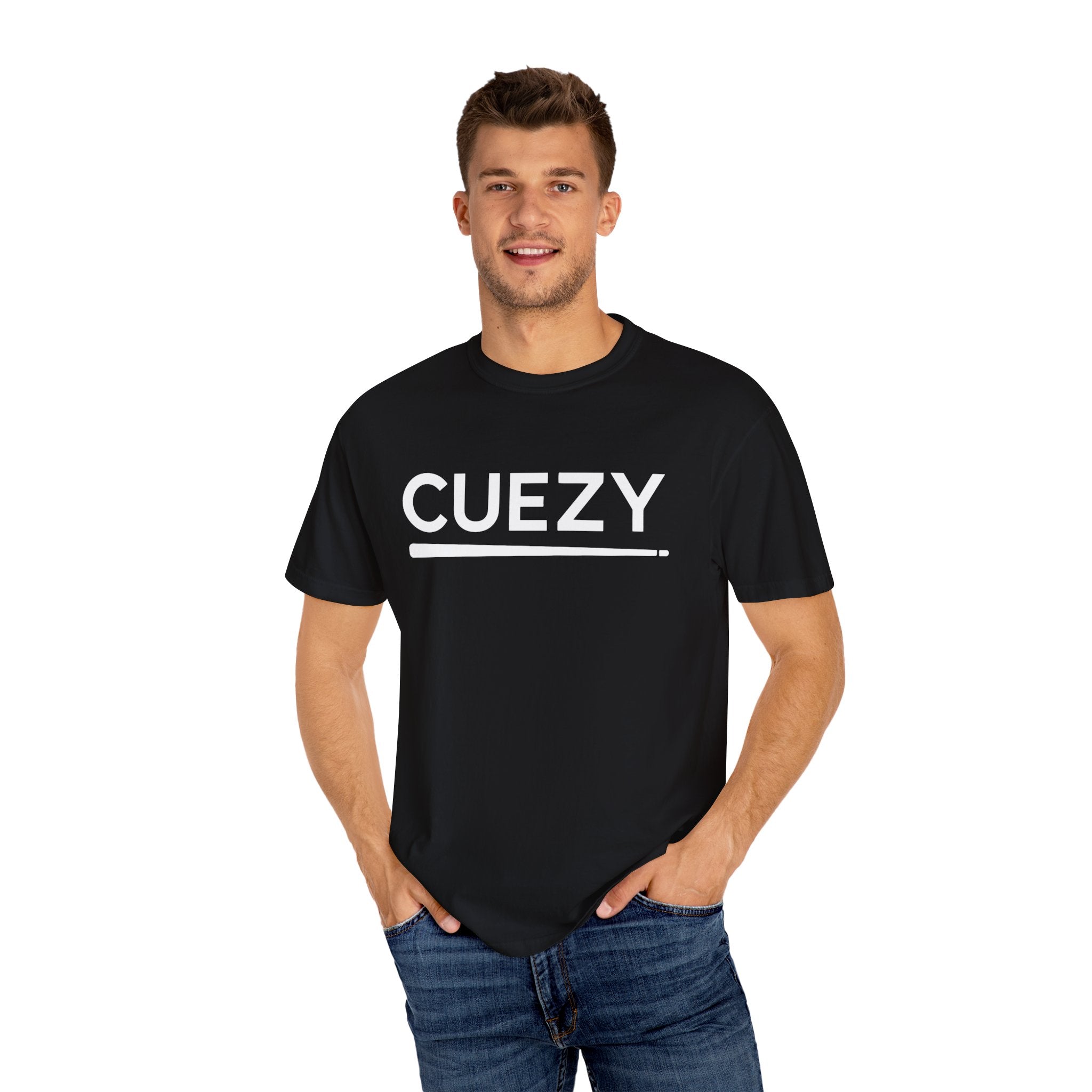 CUEZY Unisex Garment-Dyed T-shirt, Casual Tee, Gift for Friends, Comfortable Wear, Everyday Style, Summer Essential