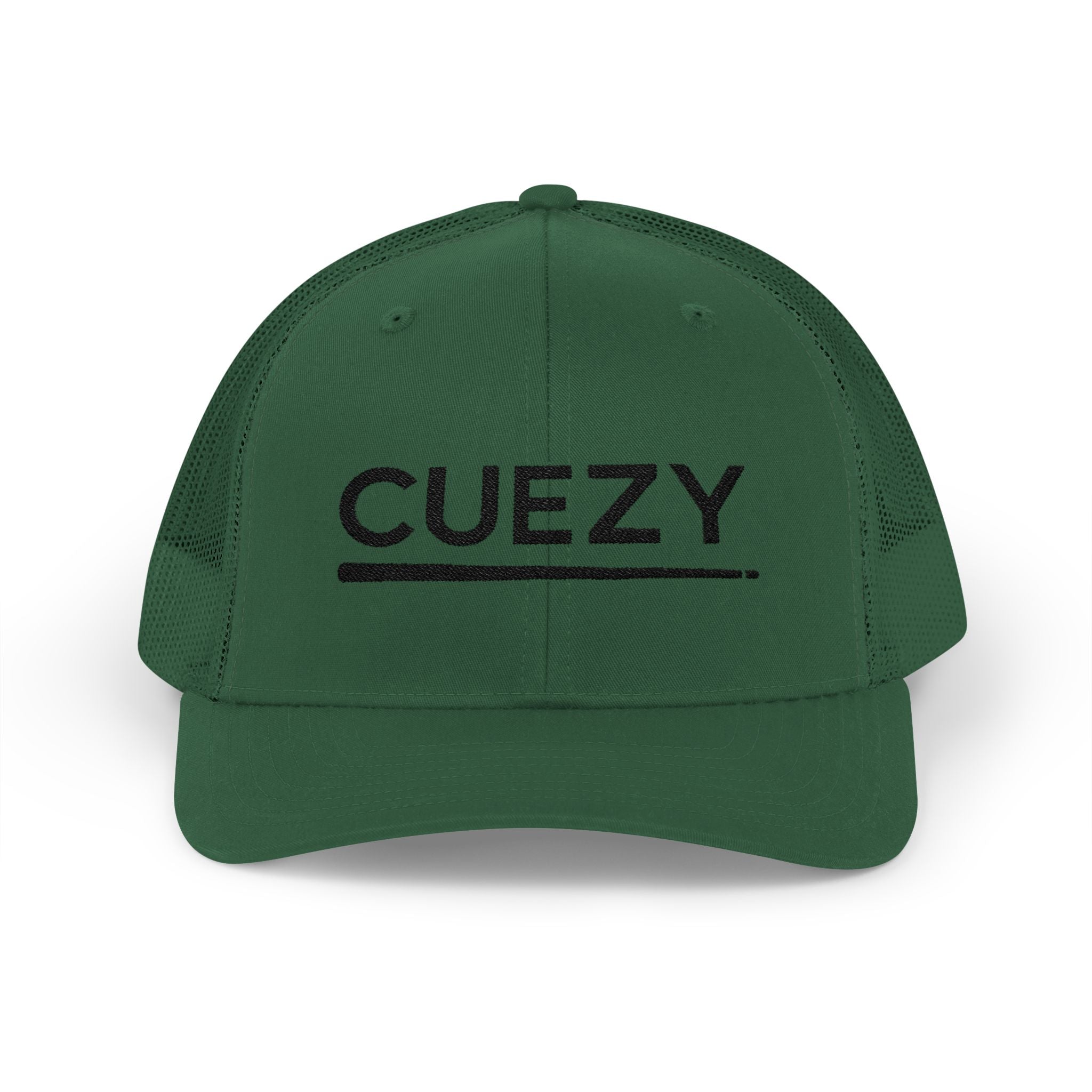 Cuezy Logo Trucker Hat – Premium Adjustable Pool & Billiards Cap