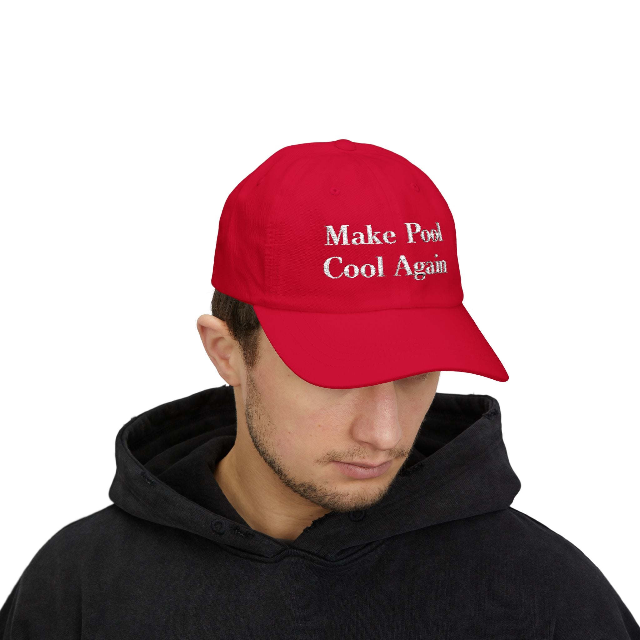 Make Pool Cool Again Hat – Embroidered Billiards & Pool Player Cap