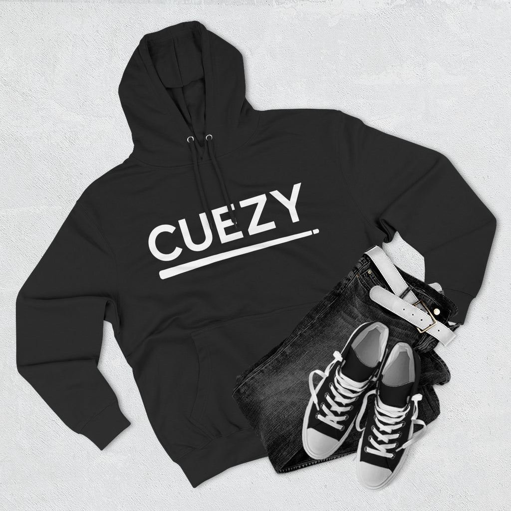Cuezy Co Logo Hoodie – Premium Fleece Streetwear | Cozy Unisex Hoodie, Perfect Gift for Pool Players & Everyday Comfort