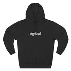 “eightball” Unisex Hoodie – Minimal Pool Lifestyle Sweatshirt