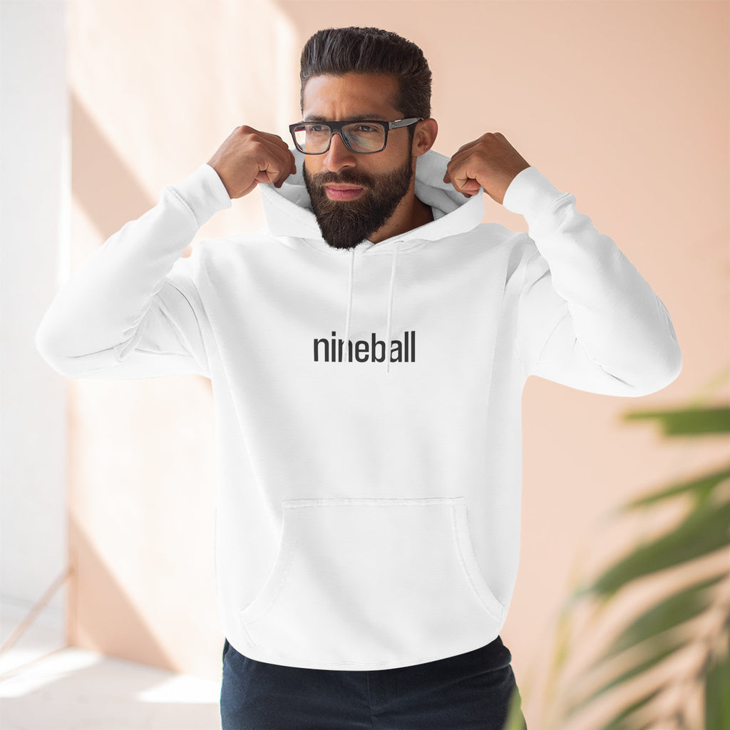 “nineball” Unisex Hoodie – Minimal Pool Lifestyle Sweatshirt