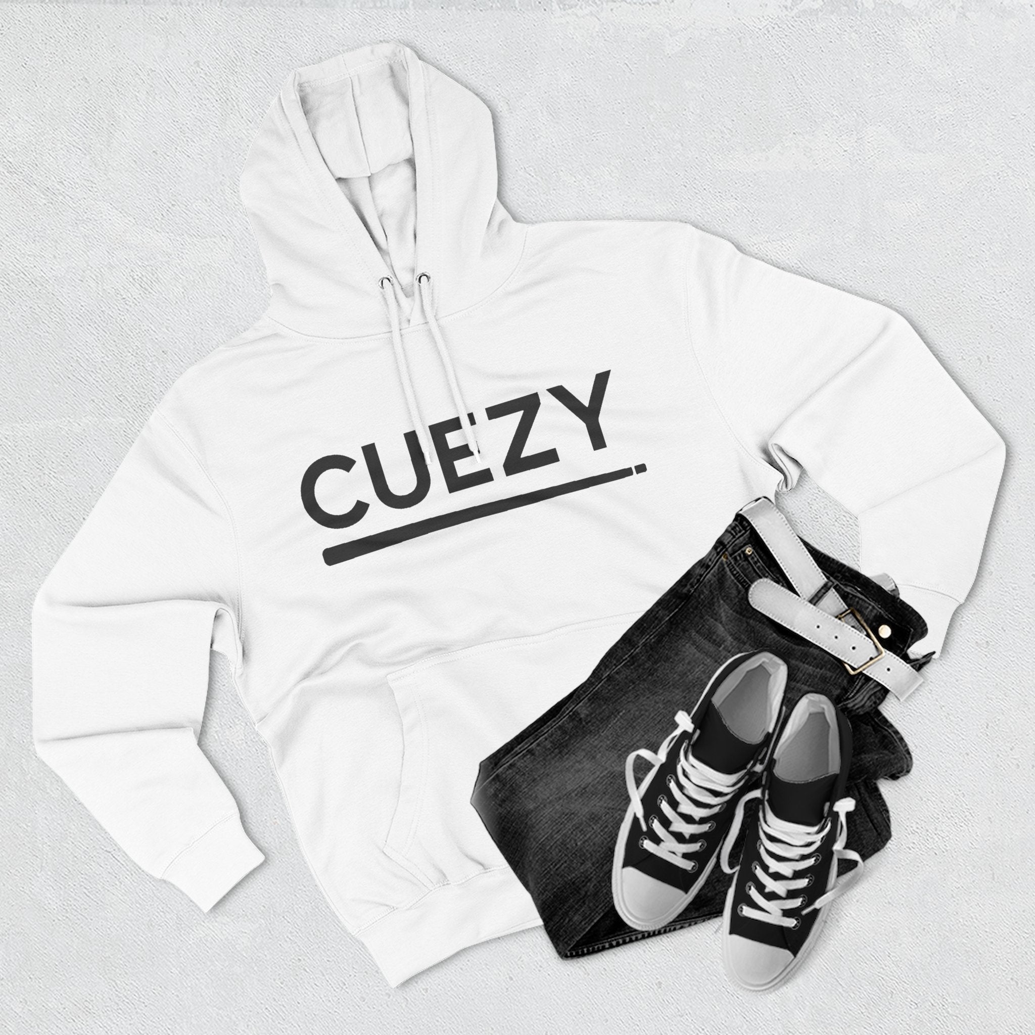 Cuezy Co Logo Hoodie – Premium Fleece Streetwear | Cozy Unisex Hoodie, Perfect Gift for Pool Players & Everyday Comfort