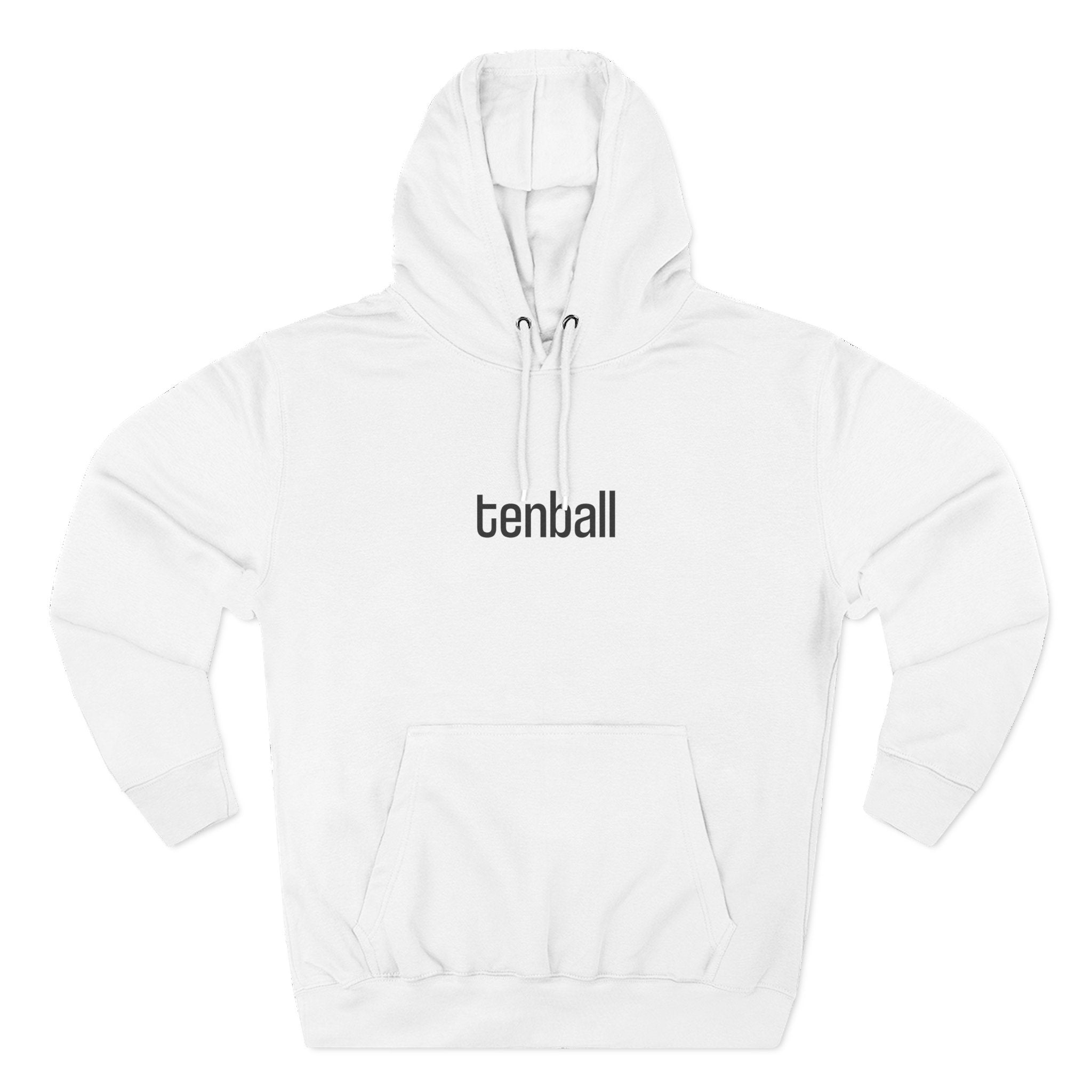 “tenball” Unisex Hoodie – Minimal Pool Lifestyle Sweatshirt