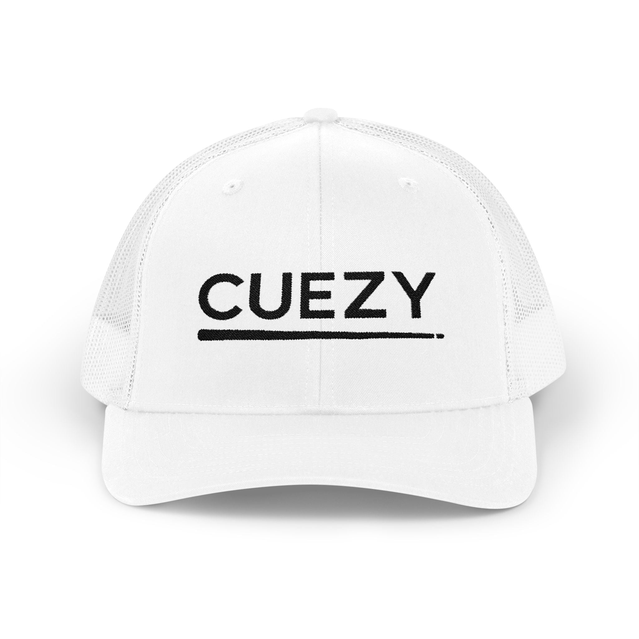 Cuezy Logo Trucker Hat – Premium Adjustable Pool & Billiards Cap