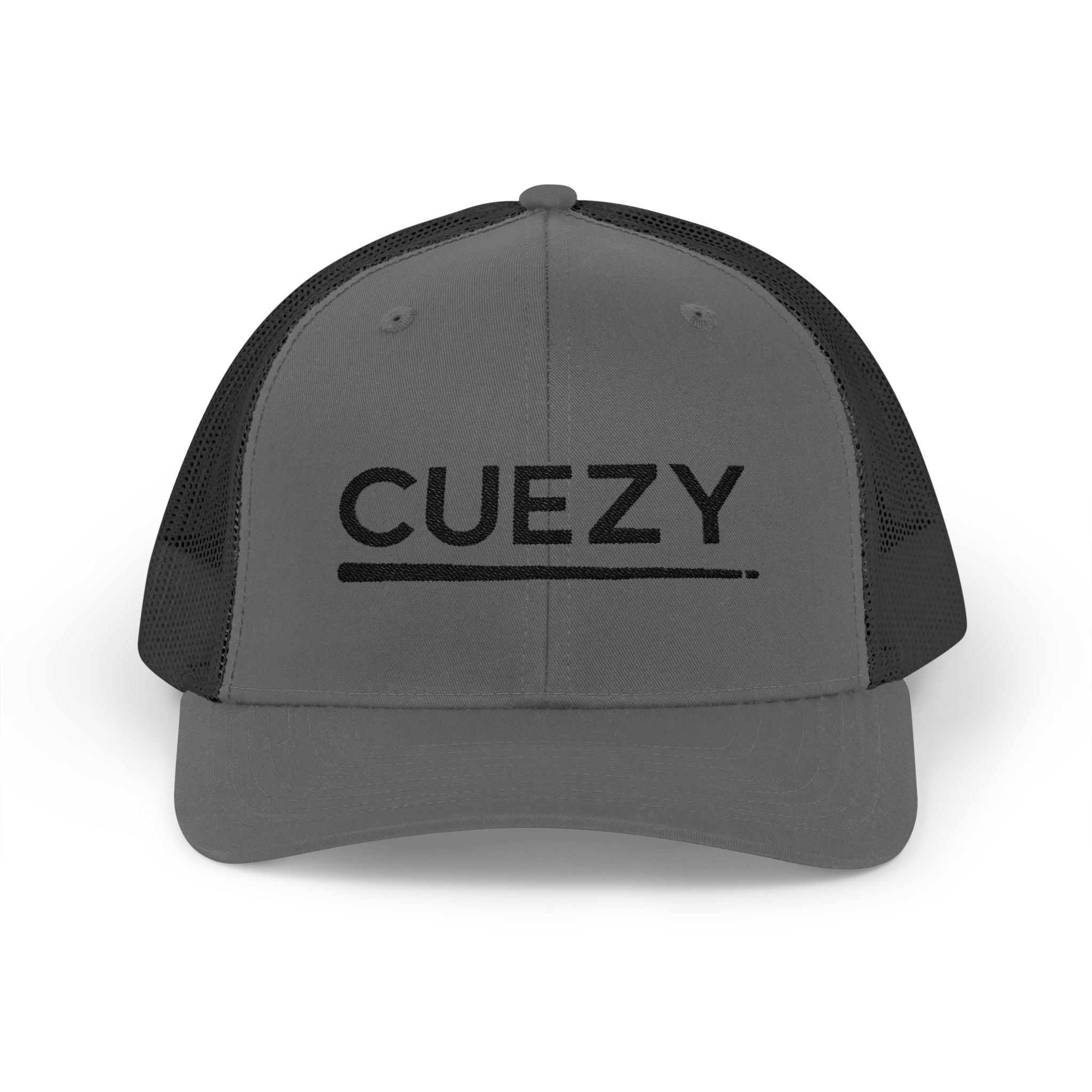 Cuezy Logo Trucker Hat – Premium Adjustable Pool & Billiards Cap