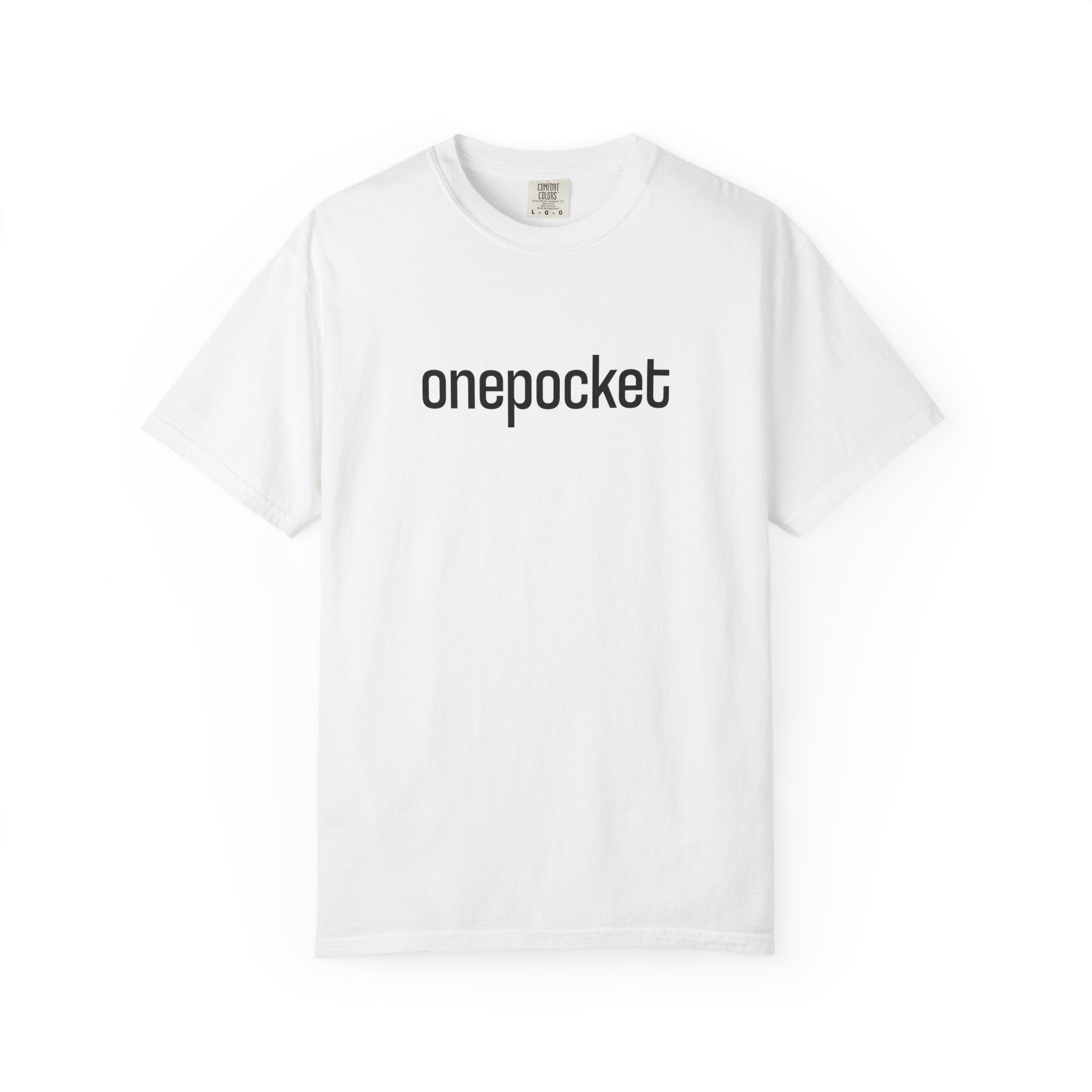 “one pocket” Comfort Colors® Garment-Dyed Tee – Minimal Pool Shirt