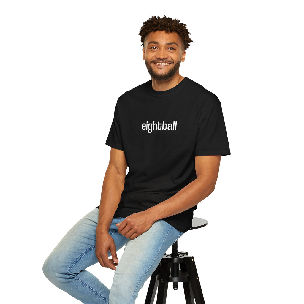 “eightball” Comfort Colors® Garment-Dyed Unisex T-Shirt – Minimal Pool Player Tee