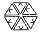 6-Pack Flat Pool Rack Sheets – Triangle Ball Setup Mats for Pool