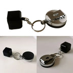 Retractable Pool Chalk Holder – Clip-On Belt Reel