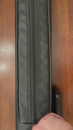 American Flag Pool Cue Holder – Holds Quarters, Chalk, and 4 Cues